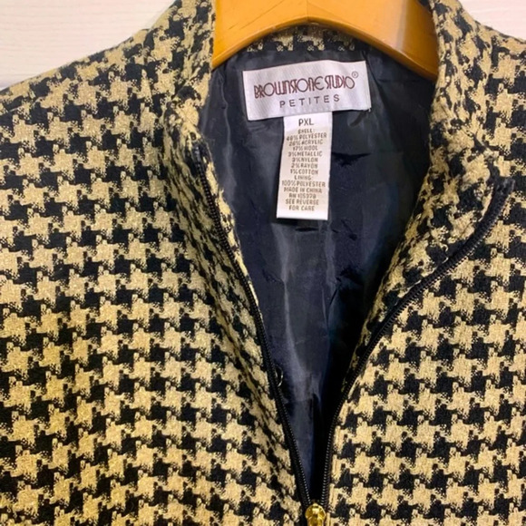 Women’s Houndstooth Dress Suit Jacket/Blazer - Picture 2 of 6